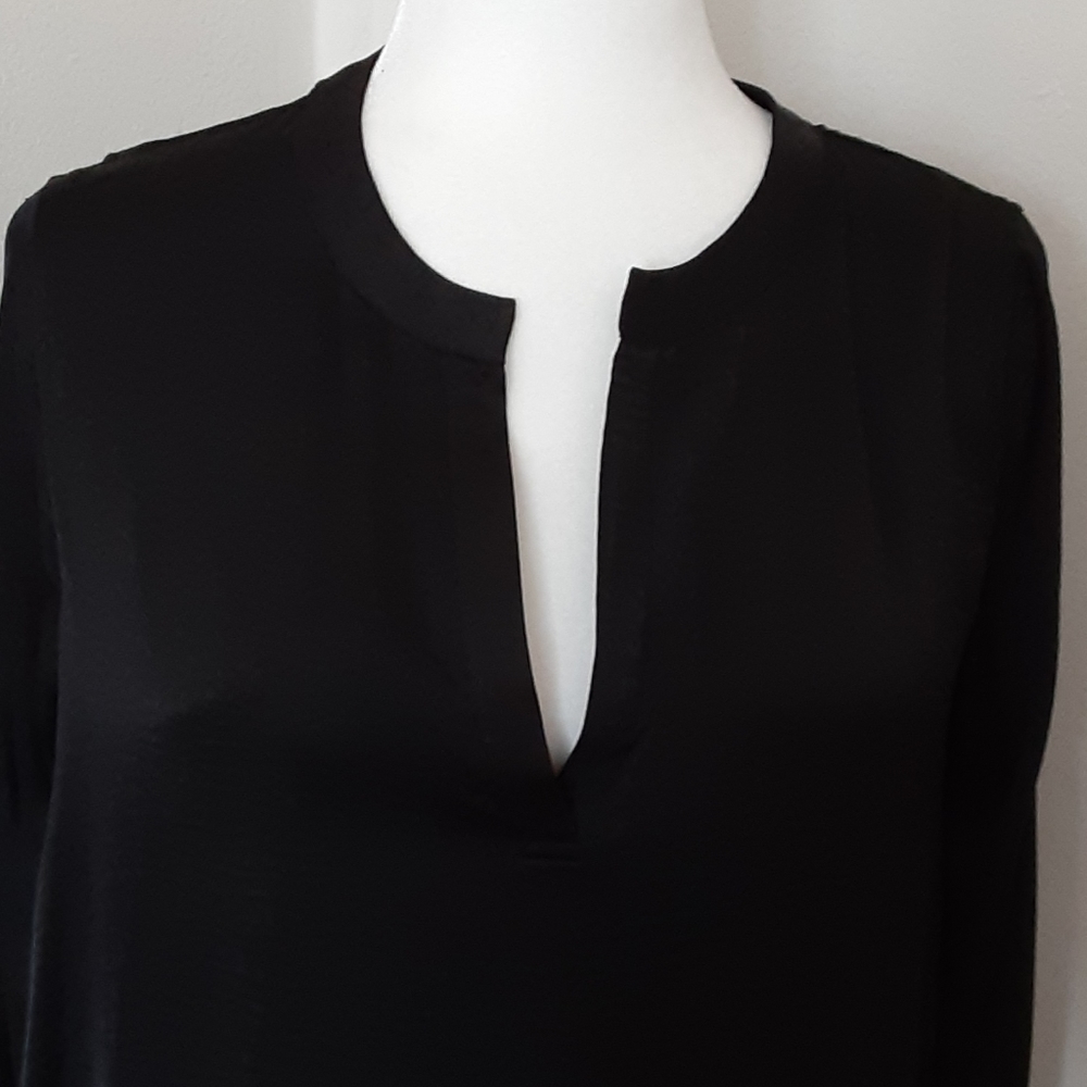 BCBGMAXAZRIA Eddie Black Asymmetrical Dress - Picture 6 of 16